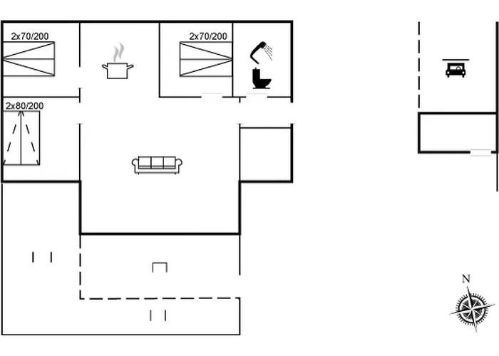 Brunon - 1-5km From The Sea By Interhome Prázdninový dům